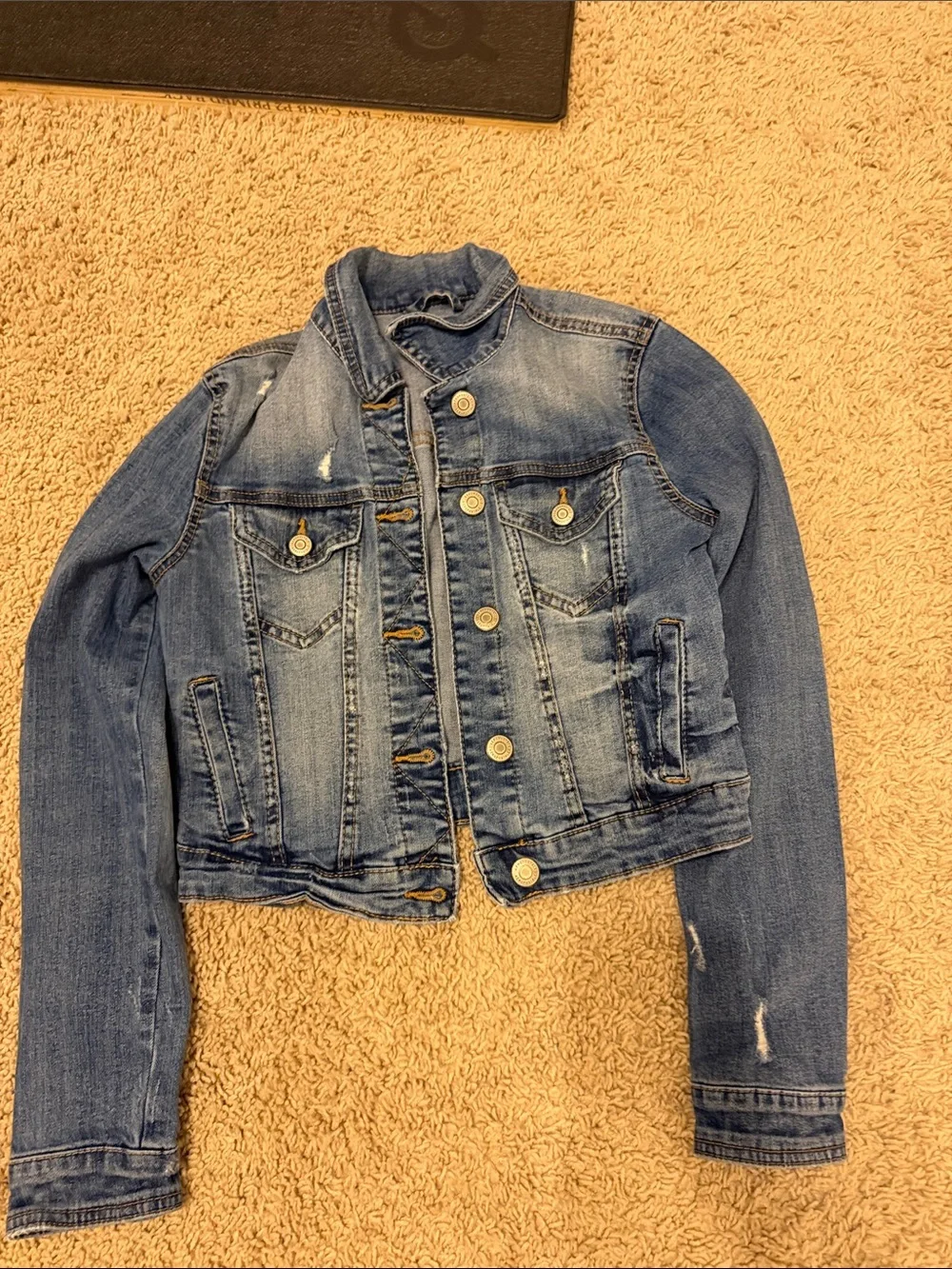 Aeropostale Girls Blue Denim Jacket